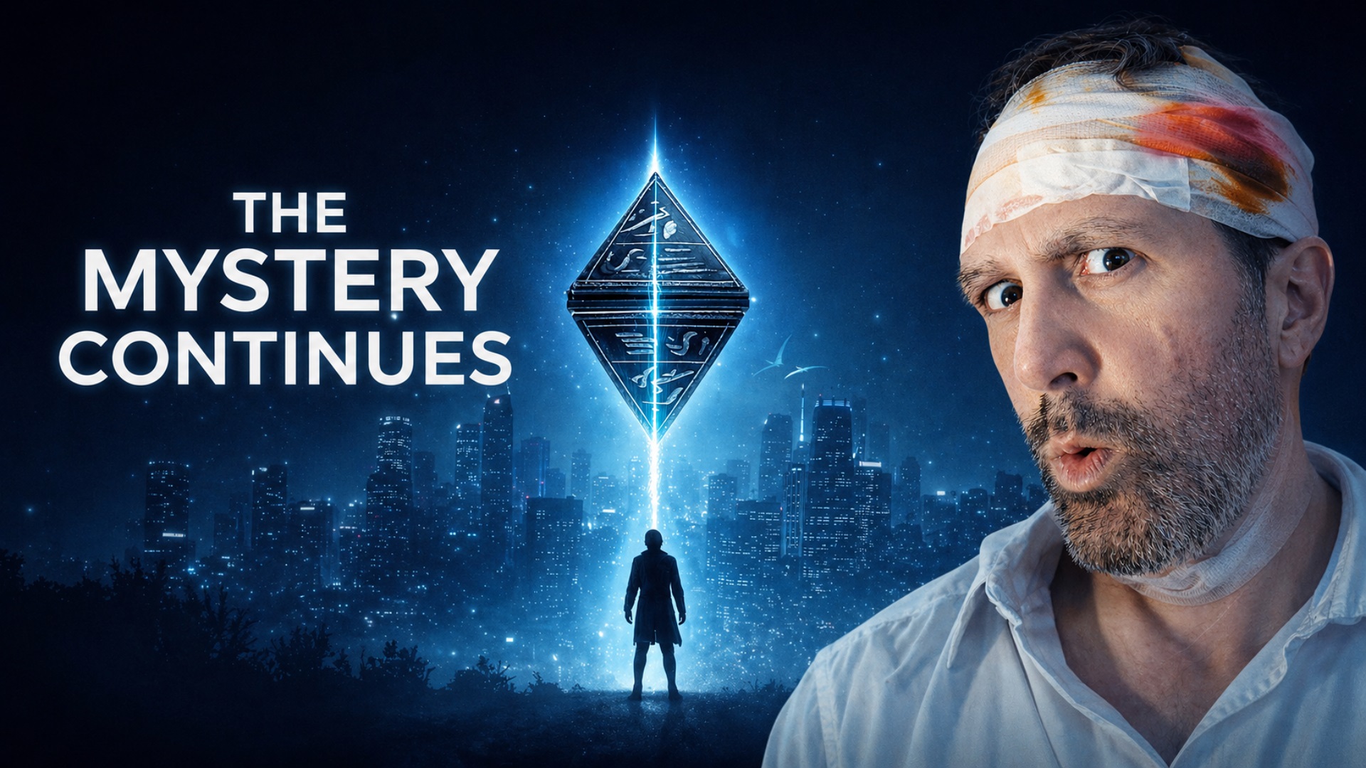 The Mystery Continues social media banner